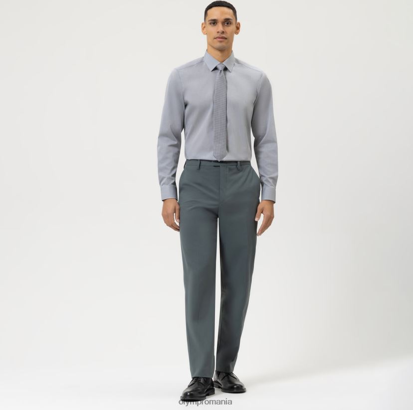 nivel cinci body fit, cămașă business, New York Kent, gri mediu OLYMP îmbrăcăminte 4Z8LB6846