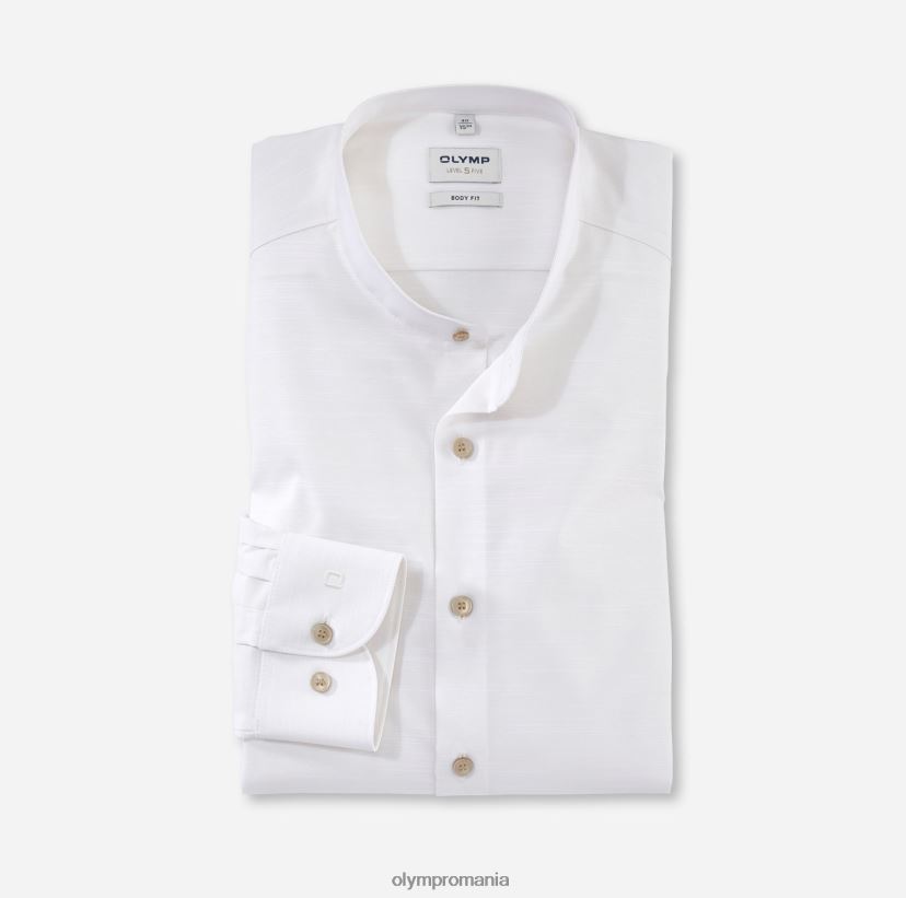 nivel cinci body fit, cămașă business, guler ridicat, bej deschis OLYMP îmbrăcăminte 4Z8LB6384