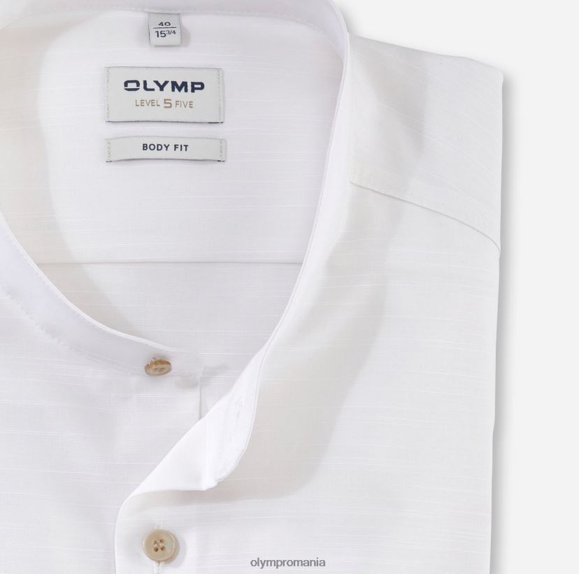 nivel cinci body fit, cămașă business, guler ridicat, bej deschis OLYMP îmbrăcăminte 4Z8LB6384