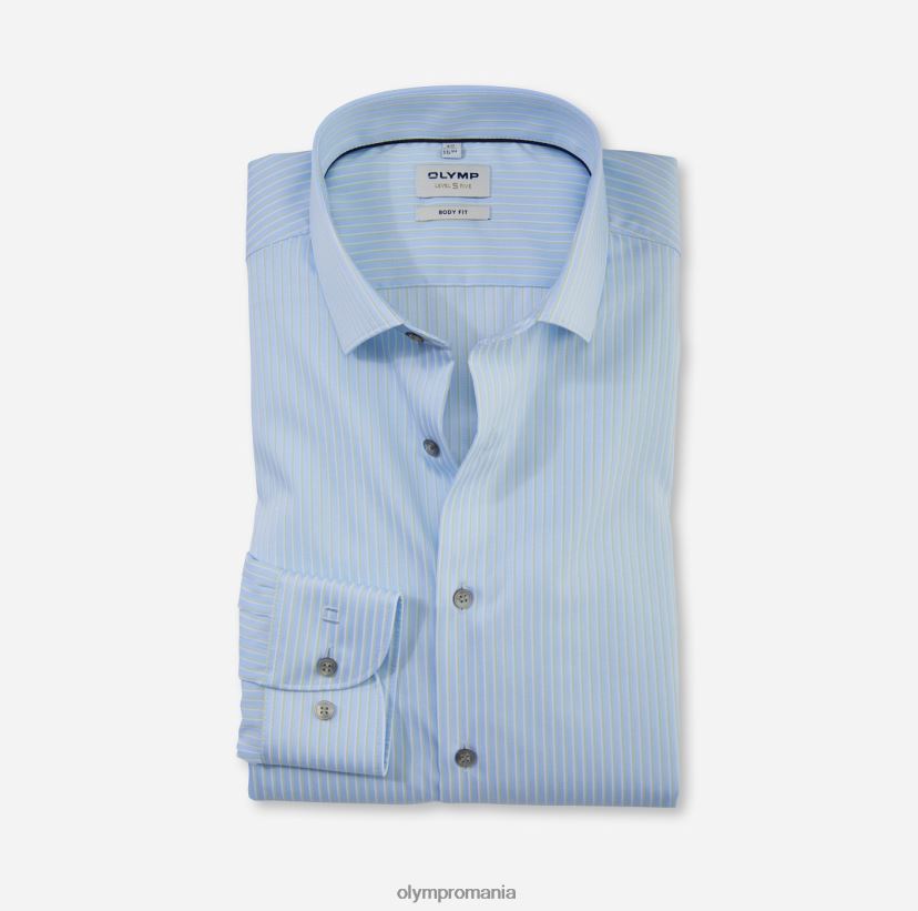 nivel cinci body fit, cămașă business, kent modern, lime OLYMP îmbrăcăminte 4Z8LB6599