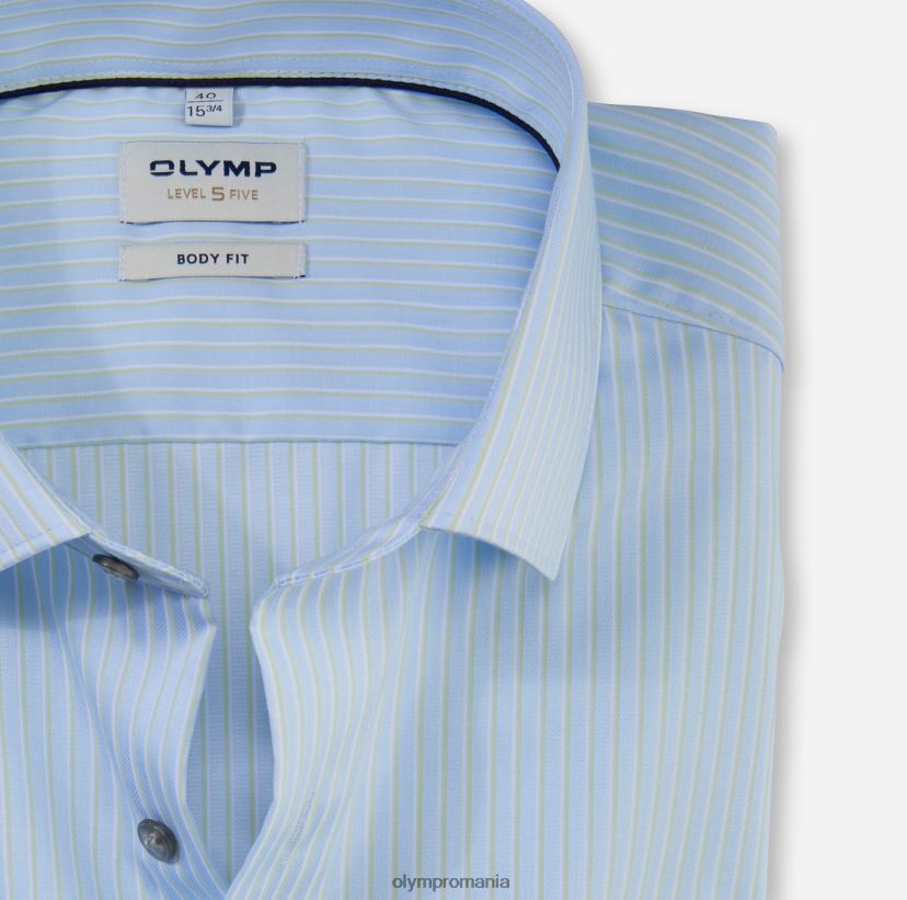 nivel cinci body fit, cămașă business, kent modern, lime OLYMP îmbrăcăminte 4Z8LB6599