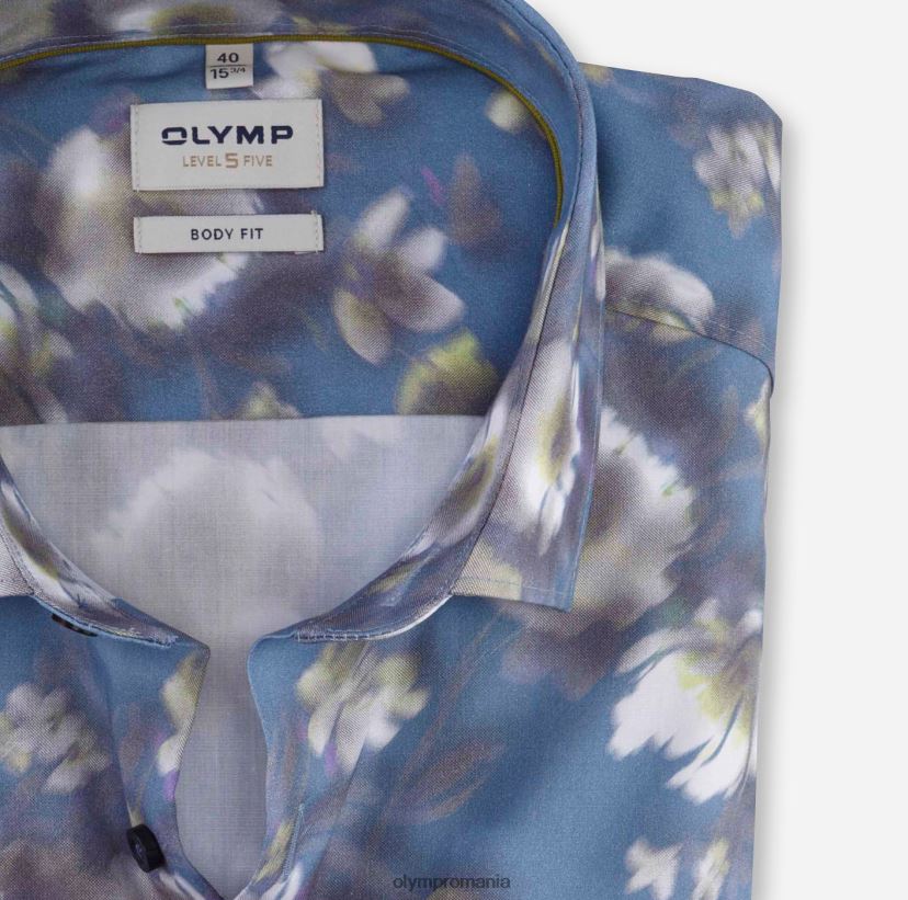nivel cinci body fit, cămașă business, kent modern, lime OLYMP îmbrăcăminte 4Z8LB6604