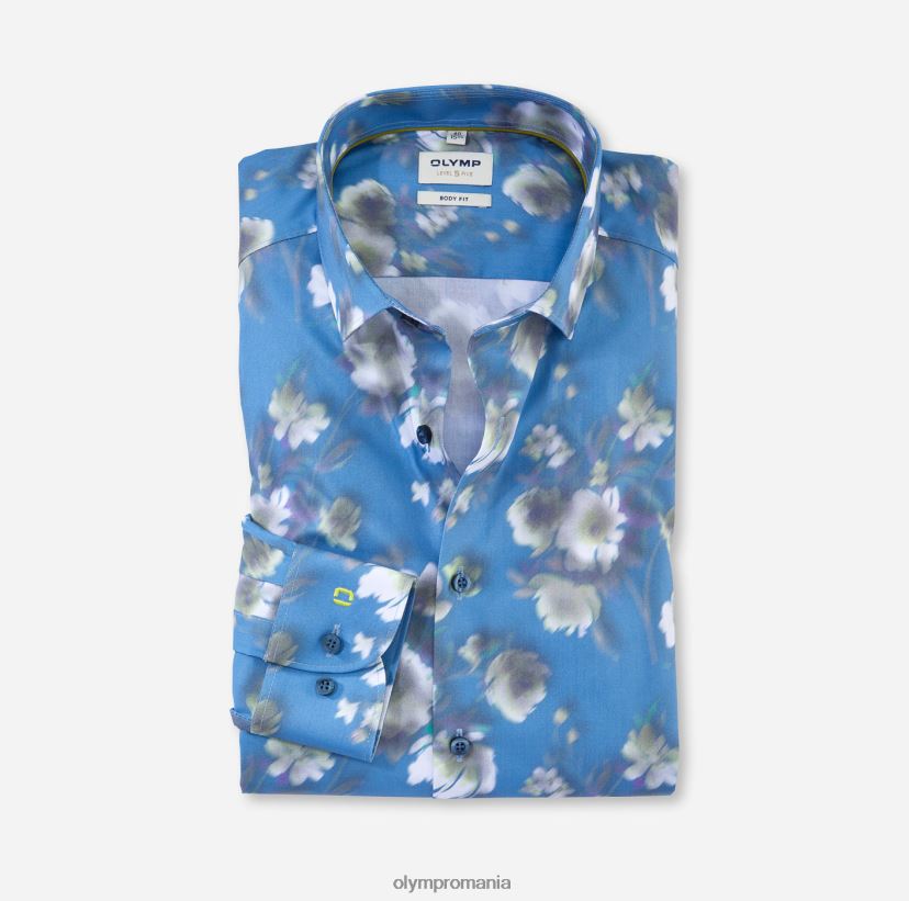 nivel cinci body fit, cămașă business, kent modern, lime OLYMP îmbrăcăminte 4Z8LB6696