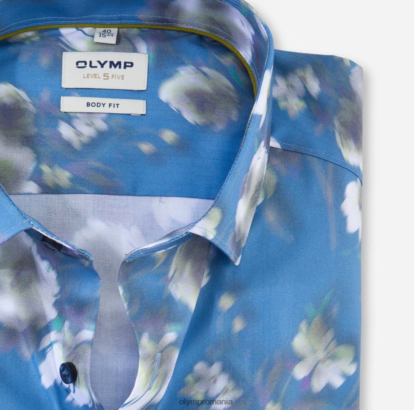 nivel cinci body fit, cămașă business, kent modern, lime OLYMP îmbrăcăminte 4Z8LB6696