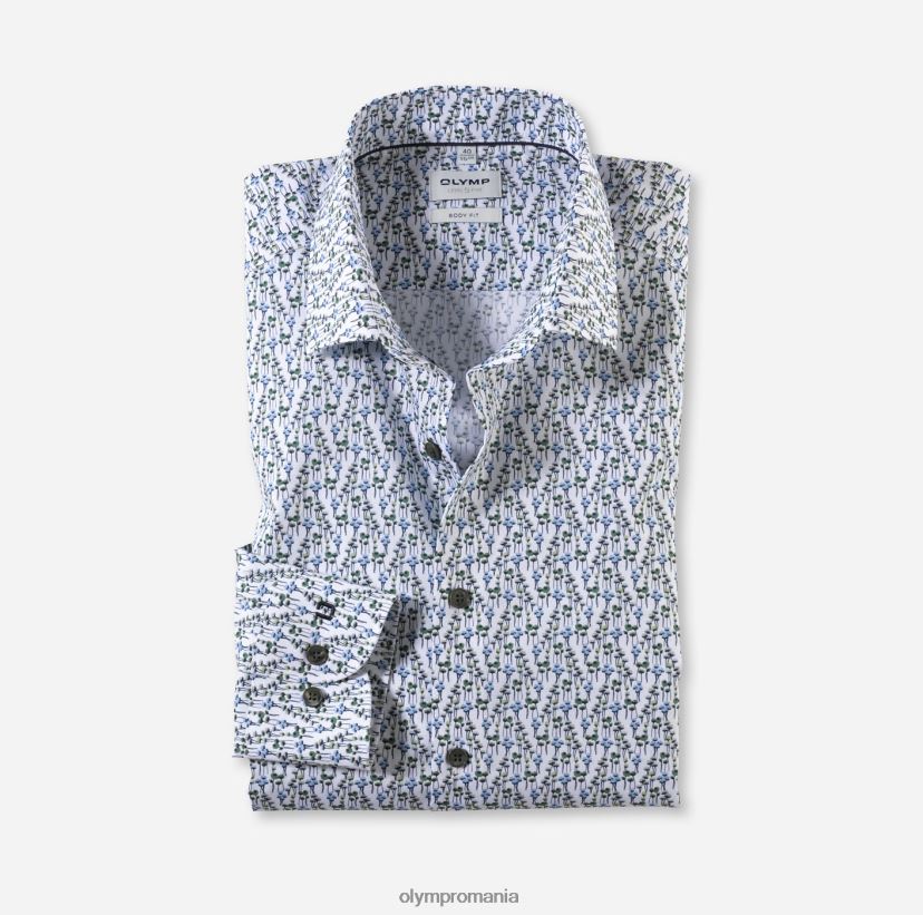 nivel cinci body fit, cămașă business, kent modern, lime OLYMP îmbrăcăminte 4Z8LB6764