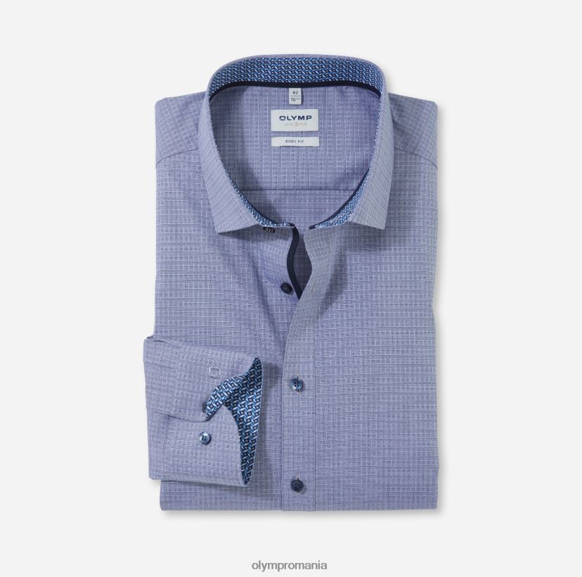 nivel cinci body fit, cămașă business, kent modern, marine OLYMP îmbrăcăminte 4Z8LB6566