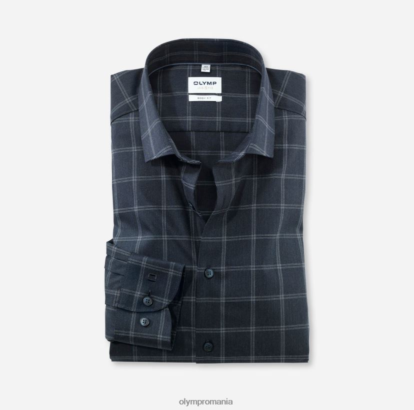 nivel cinci body fit, cămașă business, kent modern, marine OLYMP îmbrăcăminte 4Z8LB6620