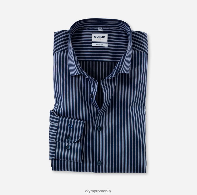 nivel cinci body fit, cămașă business, kent modern, marine OLYMP îmbrăcăminte 4Z8LB6823