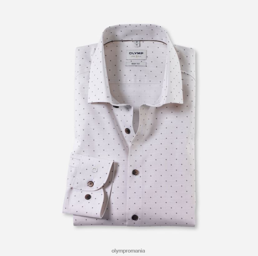 nivel cinci body fit, cămașă business, kent modern, natural OLYMP îmbrăcăminte 4Z8LB6346