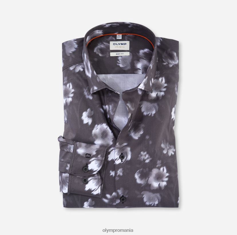 nivel cinci body fit, cămașă business, kent modern, negru OLYMP îmbrăcăminte 4Z8LB6358