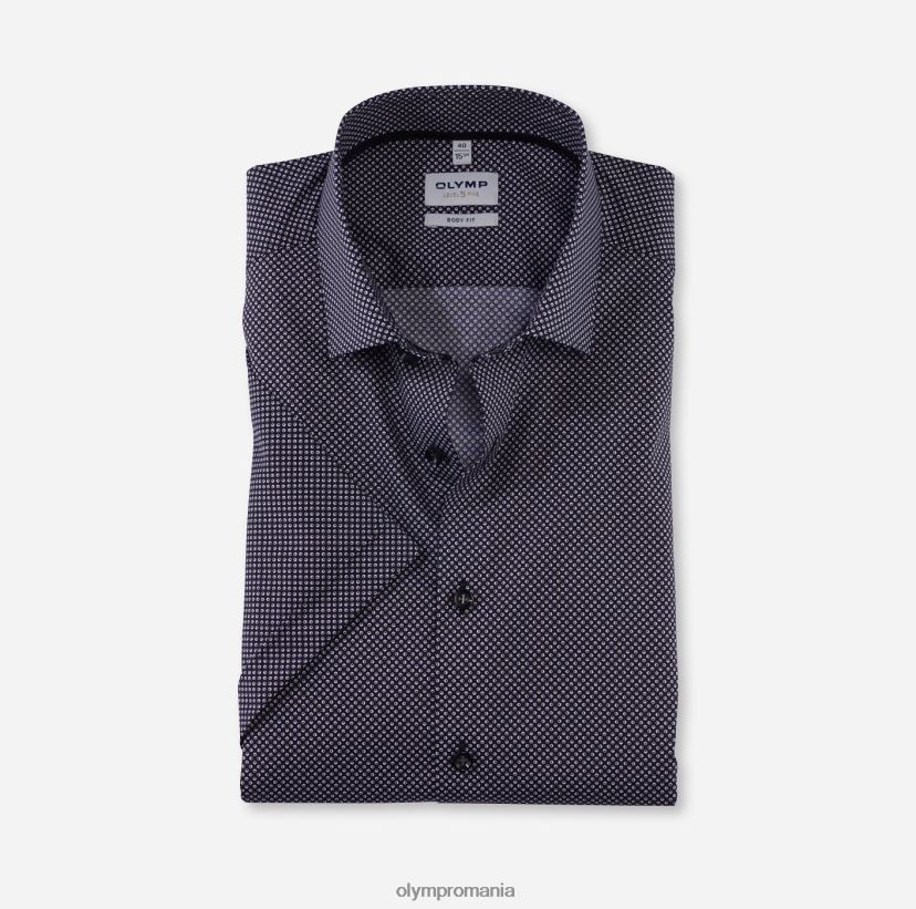 nivel cinci body fit, cămașă business, kent modern, negru OLYMP îmbrăcăminte 4Z8LB6622