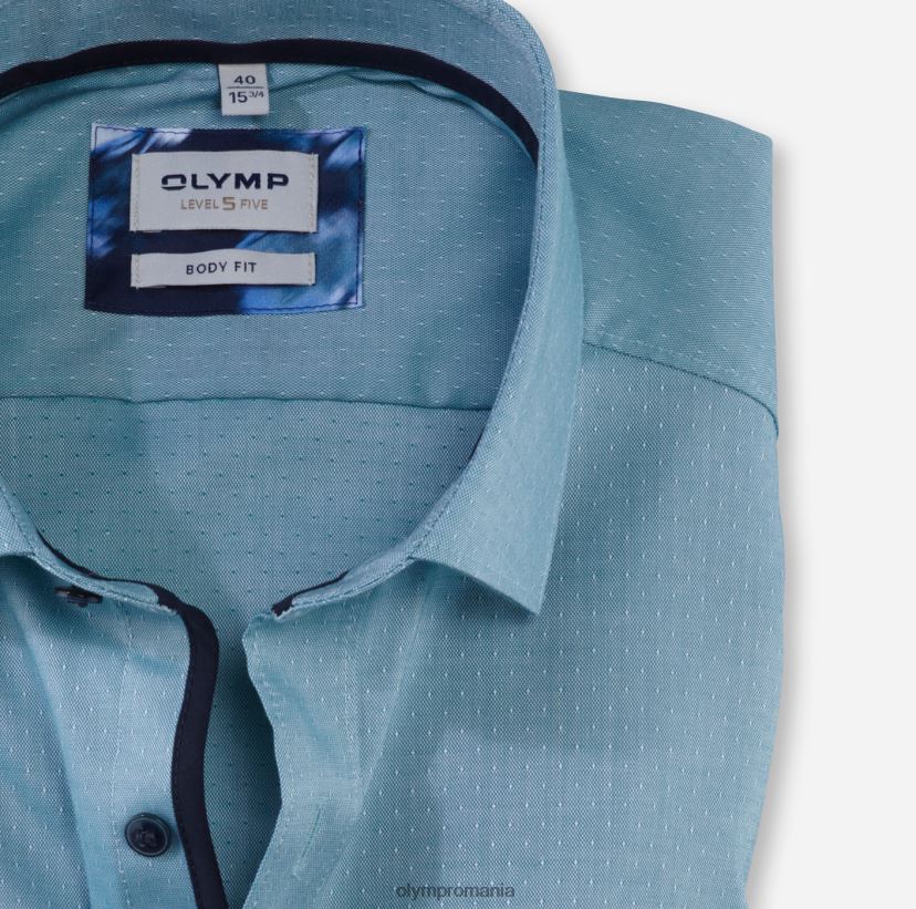nivel cinci body fit, cămașă business, kent modern, smarald OLYMP îmbrăcăminte 4Z8LB6588