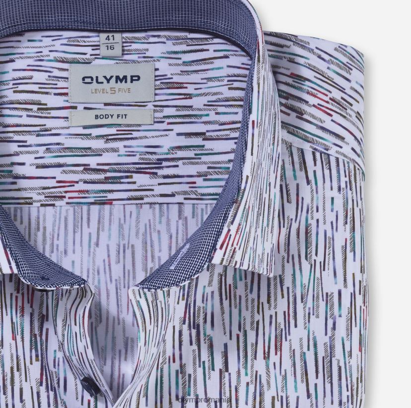 nivel cinci body fit, cămașă business, kent modern, smarald OLYMP îmbrăcăminte 4Z8LB6714