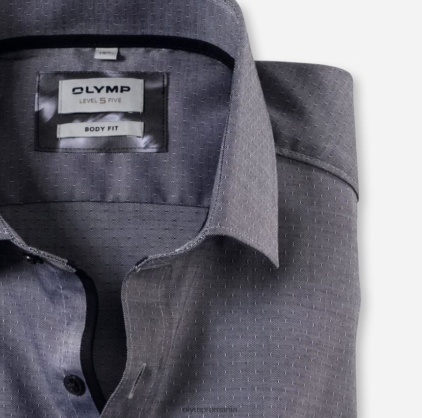 nivel cinci body fit, cămașă business, mânecă lungă extra lungă, kent modern, negru OLYMP îmbrăcăminte 4Z8LB6894
