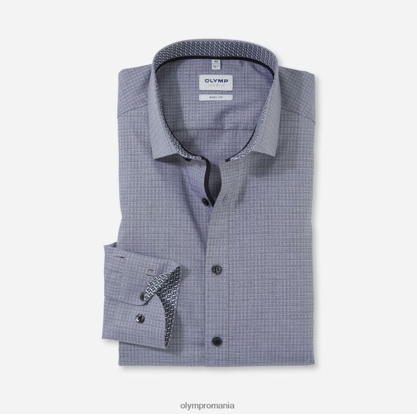 nivel cinci body fit, cămașă business, mânecă lungă extra lungă, kent modern, negru OLYMP îmbrăcăminte 4Z8LB6907