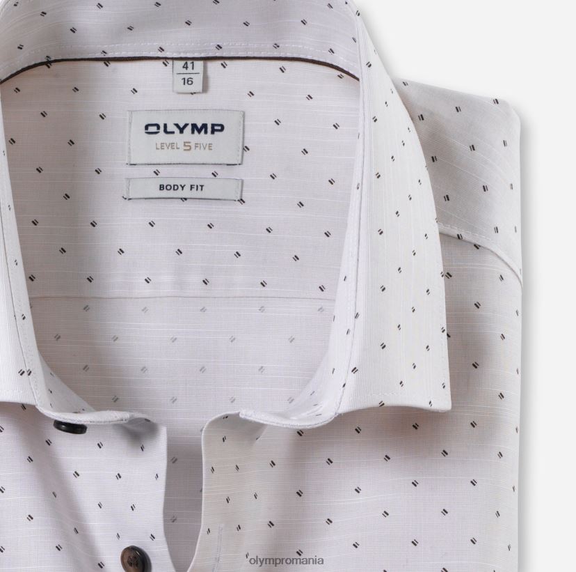 nivel cinci body fit, camasa business, maneca lunga extra lunga, kent modern, natural OLYMP îmbrăcăminte 4Z8LB6900