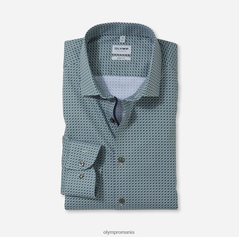 nivel cinci body fit, camasa business, maneca lunga extra lunga, kent modern, olive OLYMP îmbrăcăminte 4Z8LB6879