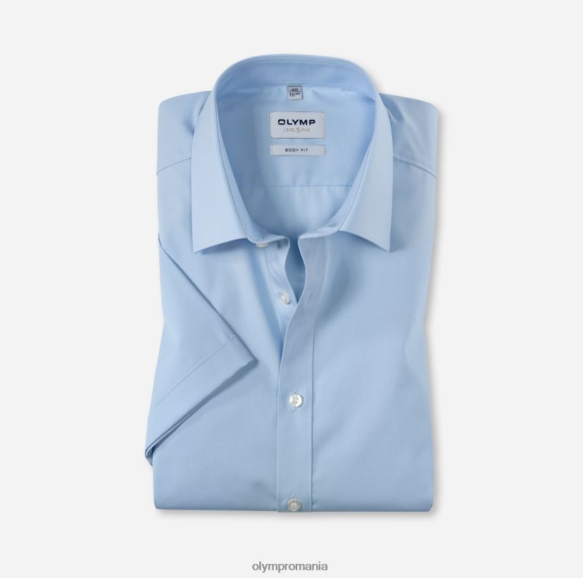nivel cinci potrivire corporală, cămașă business, New York Kent, albastru deschis OLYMP îmbrăcăminte 4Z8LB6848
