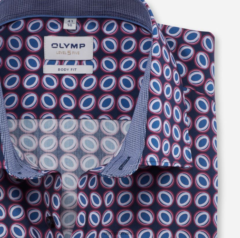 nivel cinci potrivire corporală, cămașă business, New York Kent, trandafir OLYMP îmbrăcăminte 4Z8LB6732