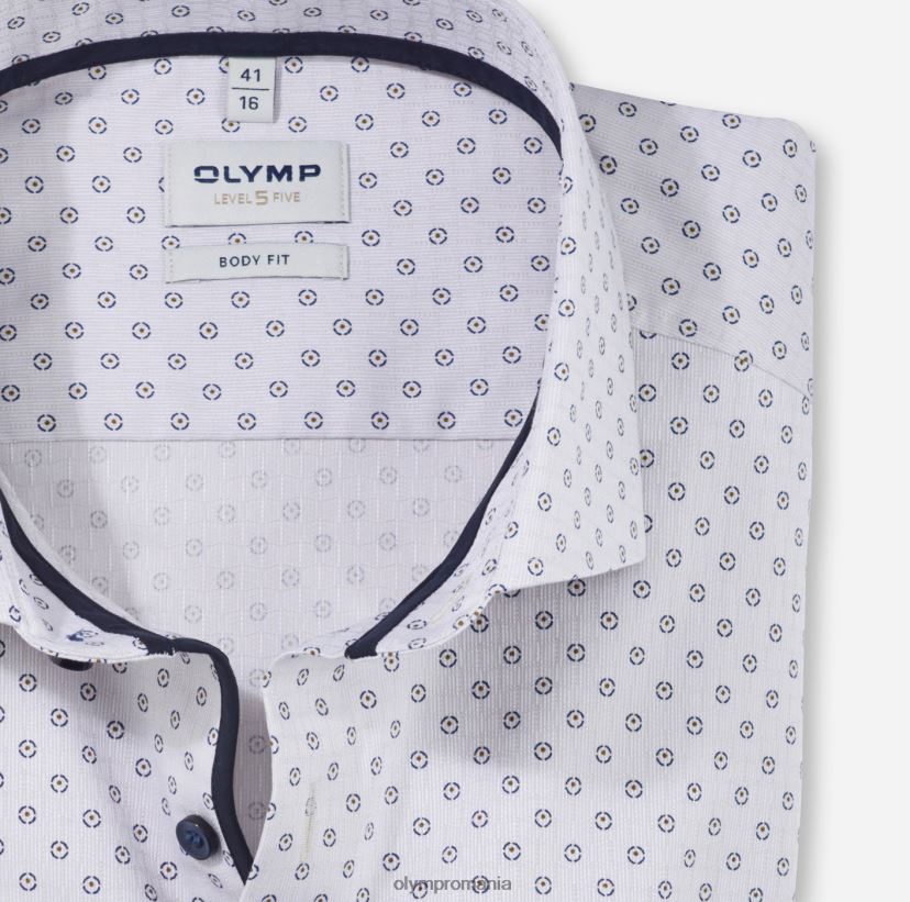 nivel cinci potrivire corporală, cămașă business, Royal Kent, taupe OLYMP îmbrăcăminte 4Z8LB6660