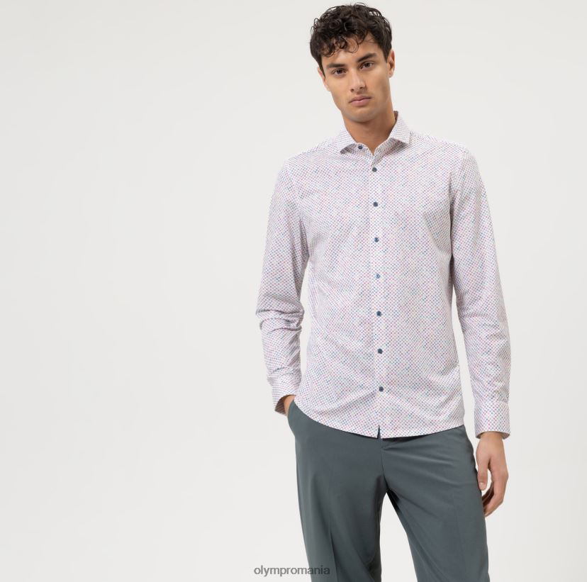 Nu. șase 24/7 super slim, cămașă business, cutaway, fucsia OLYMP îmbrăcăminte 4Z8LB6178