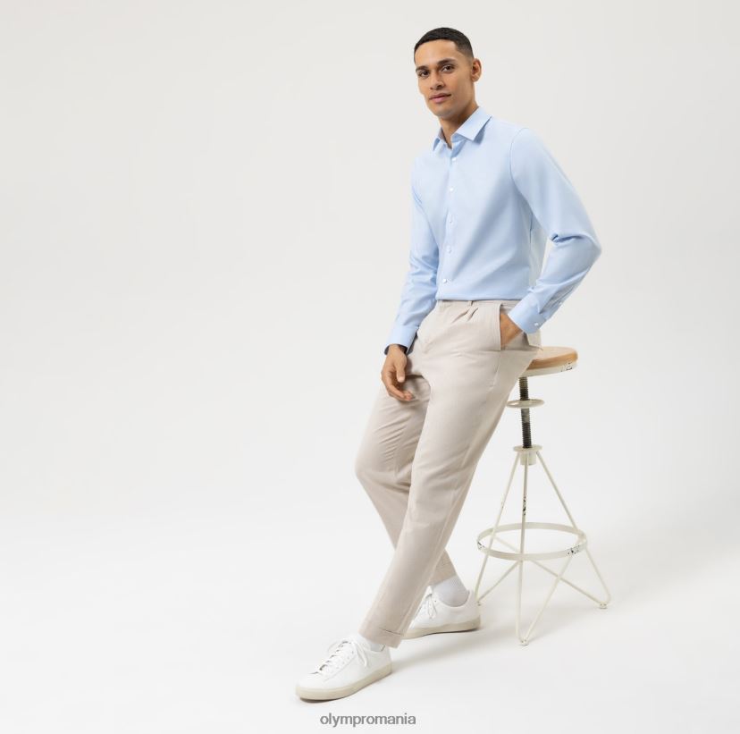 Nu. șase super slim, cămașă business, kent urban, ozon OLYMP îmbrăcăminte 4Z8LB6117