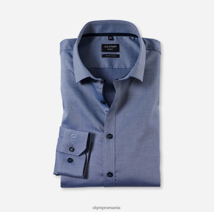 Nu. șase super slim, cămașă business, mânecă lungă extra lungă, kent modern, regal OLYMP îmbrăcăminte 4Z8LB6312