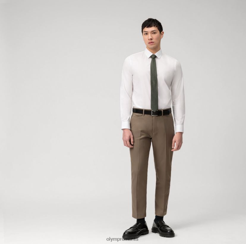 Nu. șase super slim, cămașă business, urban kent, alb OLYMP îmbrăcăminte 4Z8LB6185