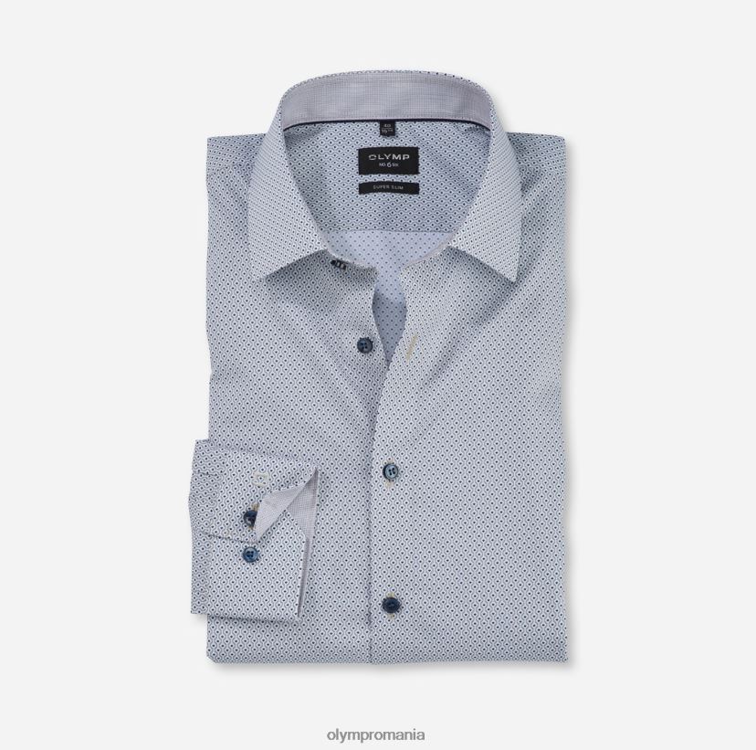 Nu. șase super slim, cămașă business, urban kent, taupe OLYMP îmbrăcăminte 4Z8LB6184