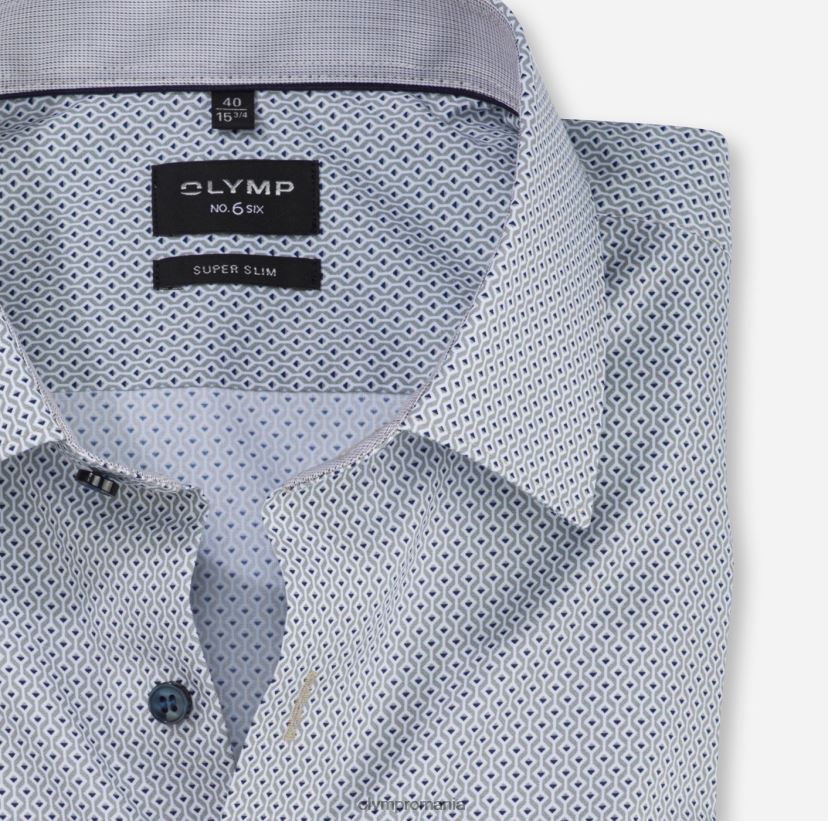 Nu. șase super slim, cămașă business, urban kent, taupe OLYMP îmbrăcăminte 4Z8LB6184