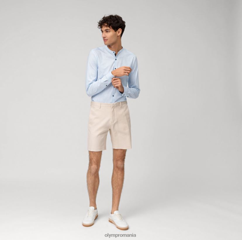 Nu. six 24/7 super slim, camasa business, guler ridicat, albastru OLYMP îmbrăcăminte 4Z8LB6205