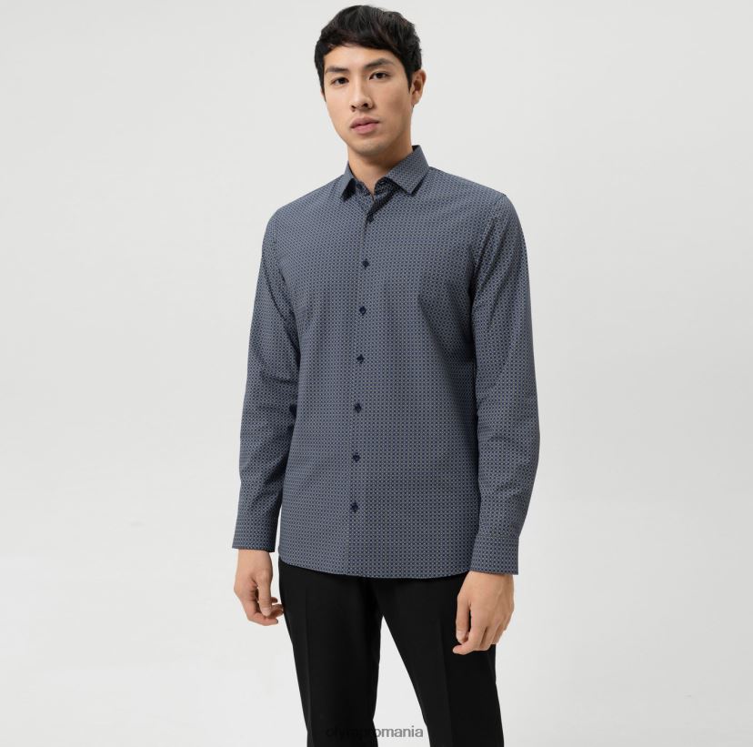 Nu. six 24/7 super slim, camasa business, kent modern, lime OLYMP îmbrăcăminte 4Z8LB6122