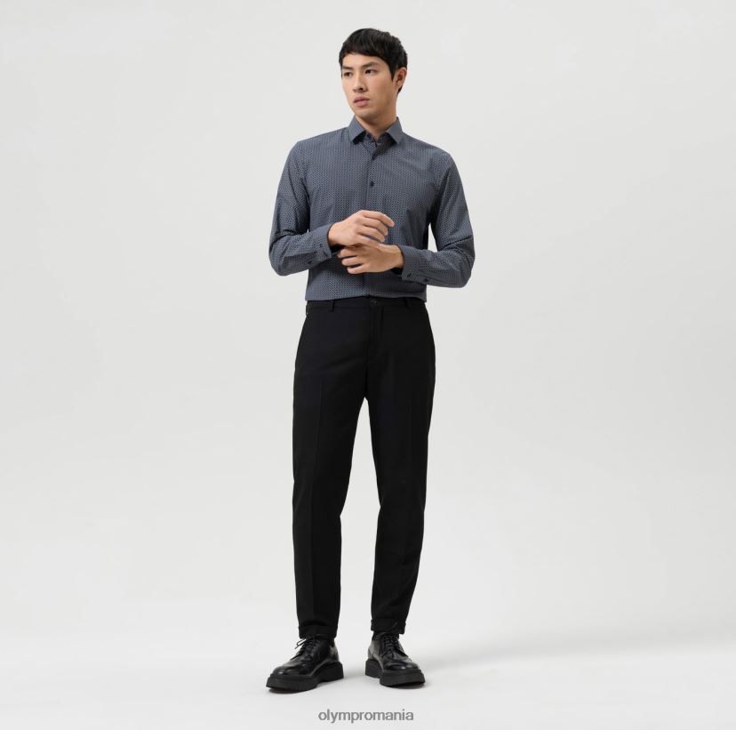 Nu. six 24/7 super slim, camasa business, kent modern, lime OLYMP îmbrăcăminte 4Z8LB6122