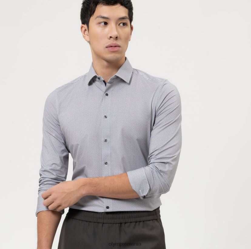 Nu. six 24/7 super slim, camasa business, kent modern, natural OLYMP îmbrăcăminte 4Z8LB6177