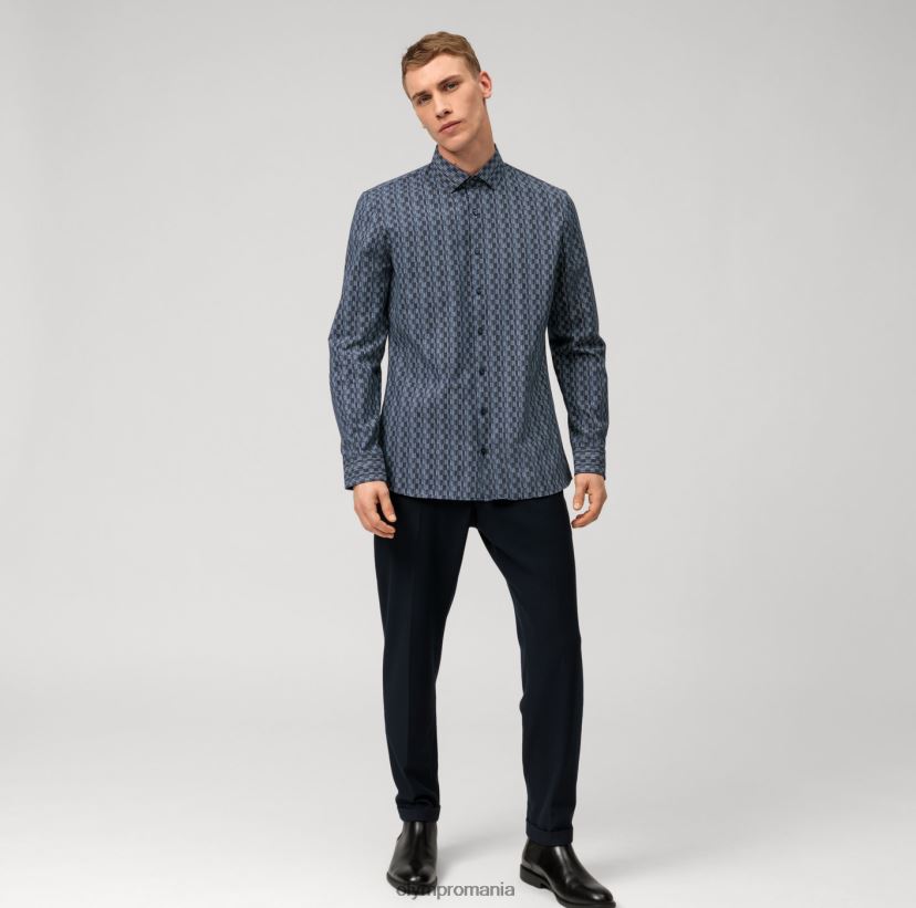 Nu. six 24/7 super slim, camasa business, kent modern, taupe OLYMP îmbrăcăminte 4Z8LB635