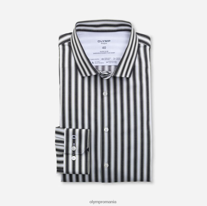 Nu. six 24/7 super slim, camasa business, kent modern, verde lime OLYMP îmbrăcăminte 4Z8LB6232