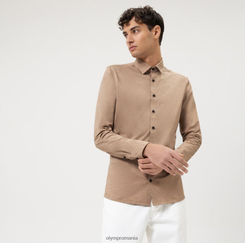 Nu. six 24/7 super slim, camasa business, kent urban, natural OLYMP îmbrăcăminte 4Z8LB6174