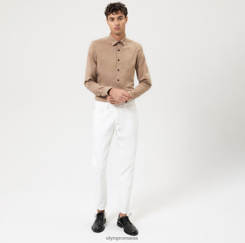 Nu. six 24/7 super slim, camasa business, kent urban, natural OLYMP îmbrăcăminte 4Z8LB6174