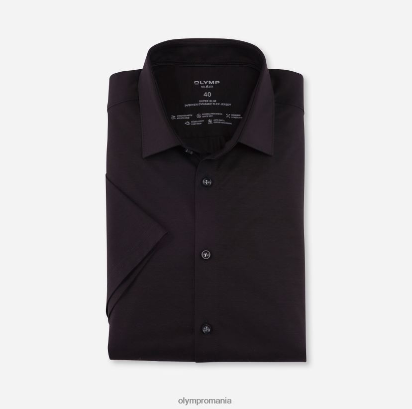 Nu. six 24/7 super slim, camasa business, kent urban, negru OLYMP îmbrăcăminte 4Z8LB692