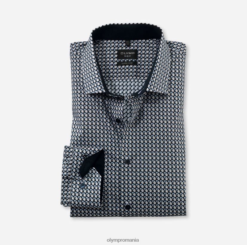 Nu. six super slim, camasa business, maneca lunga extra lunga, kent modern, natural OLYMP îmbrăcăminte 4Z8LB6309