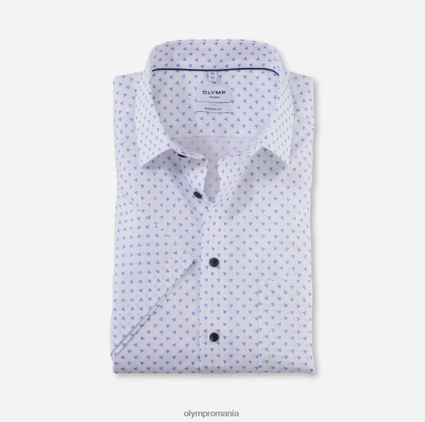 tendinz modern fit, camasa business, new kent, bleu OLYMP îmbrăcăminte 4Z8LB61709