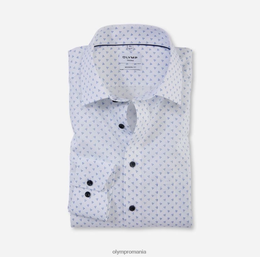 tendinz modern fit, camasa business, new kent, bleu OLYMP îmbrăcăminte 4Z8LB61726