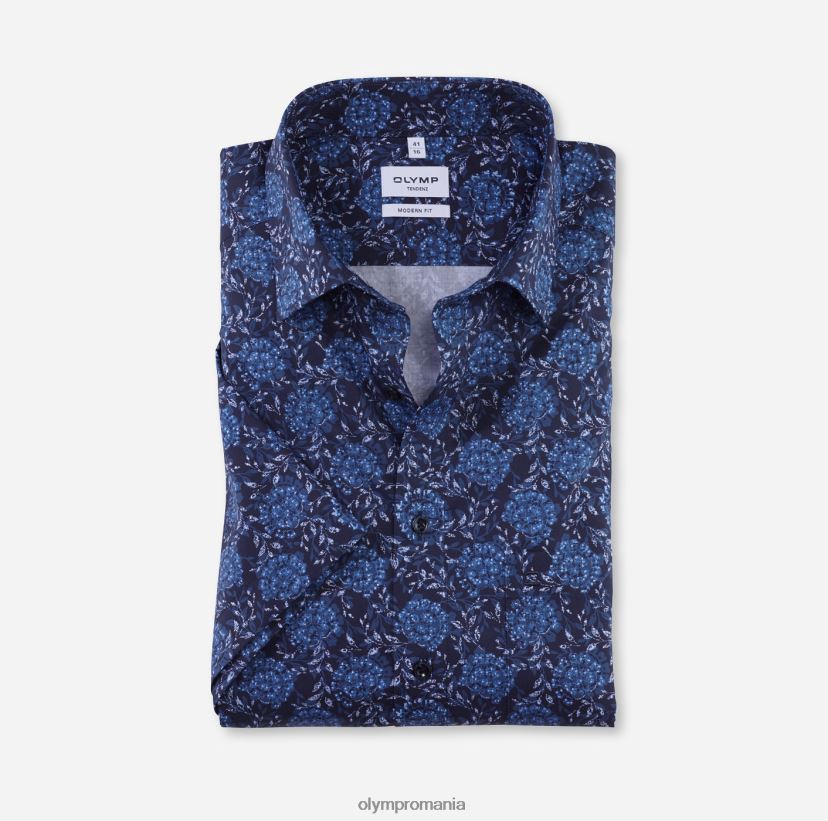 tendinz modern fit, camasa business, new kent, marine OLYMP îmbrăcăminte 4Z8LB61717