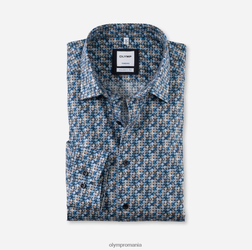 tendinz modern fit, camasa business, new kent, maro OLYMP îmbrăcăminte 4Z8LB61743