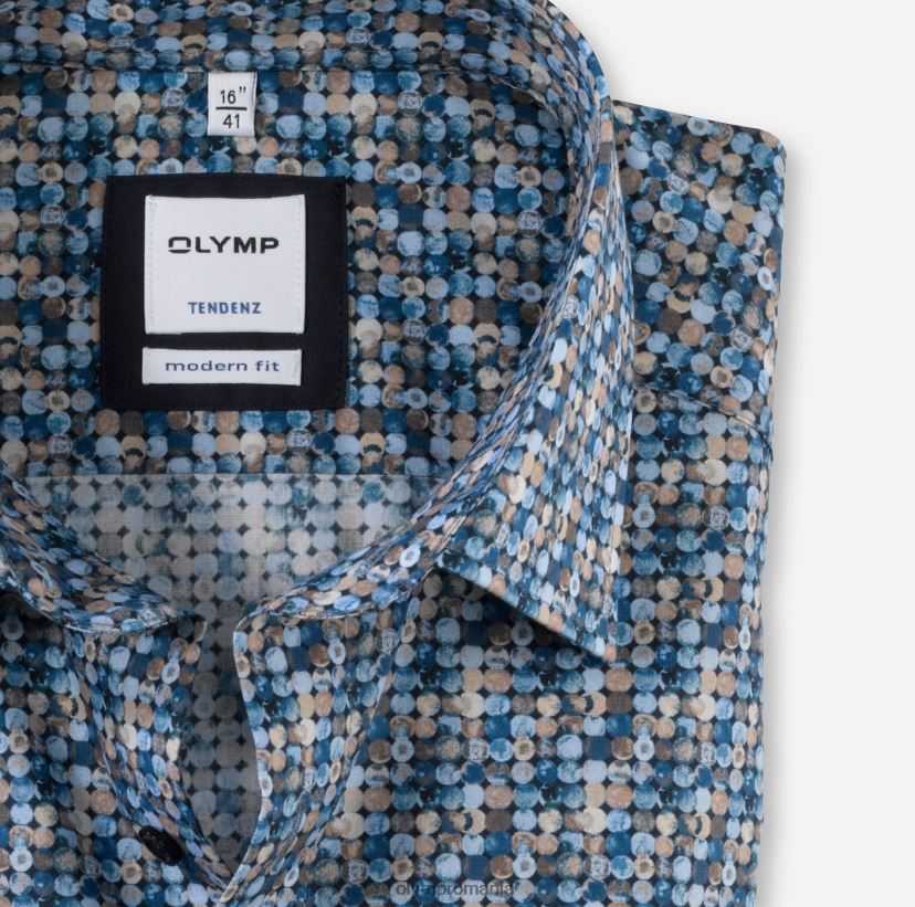 tendinz modern fit, camasa business, new kent, maro OLYMP îmbrăcăminte 4Z8LB61743