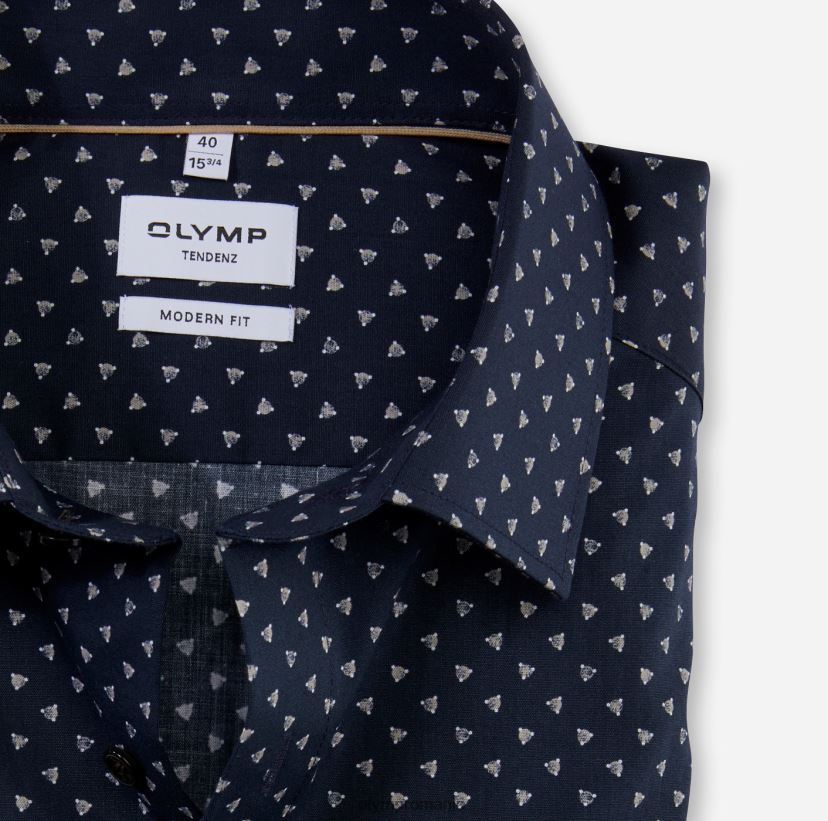 tendinz modern fit, camasa business, new kent, natural OLYMP îmbrăcăminte 4Z8LB61730