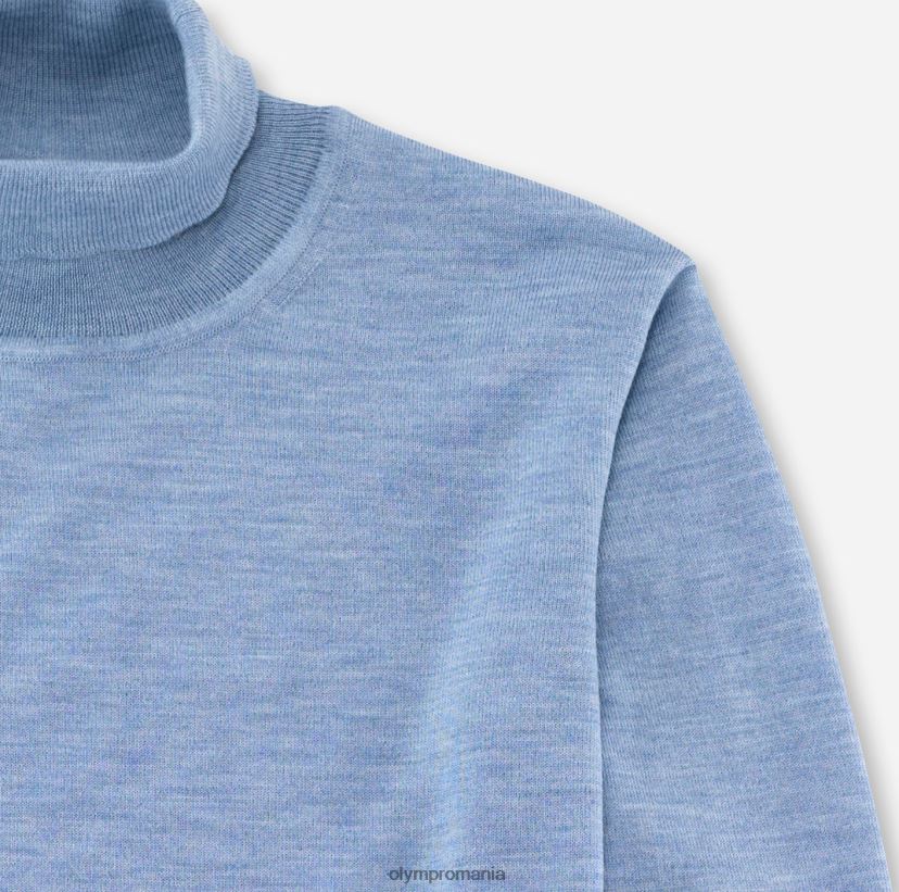 tricotaje casual pe gât, albastru OLYMP îmbrăcăminte 4Z8LB61897