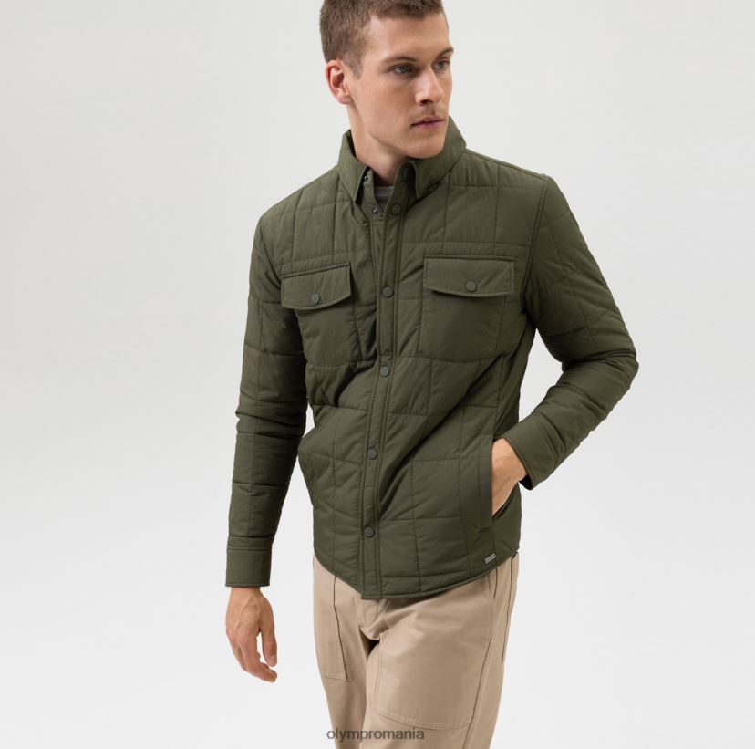 sweat modern fit, jacheta, olive OLYMP îmbrăcăminte 4Z8LB62188