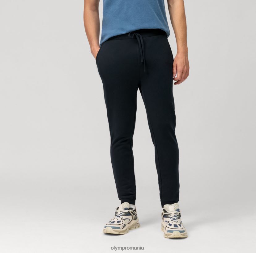 pantaloni casual din jerse, marine OLYMP îmbrăcăminte 4Z8LB62193