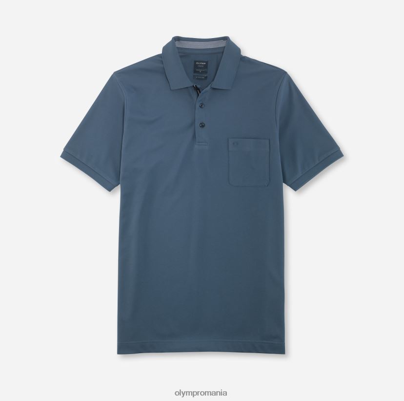 casual modern fit, polo, albastru Nürnberg OLYMP îmbrăcăminte 4Z8LB62087